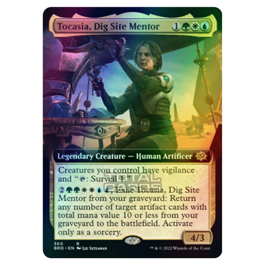 Magic The Gathering - The Brothers War - Tocasia, Dig Site Mentor (Extended Art Card) - 360/287 (Foil)