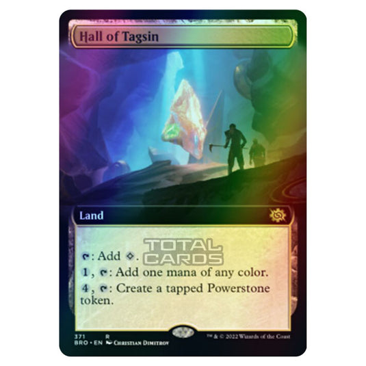 Magic The Gathering - The Brothers War - Hall of Tagsin (Extended Art Card) - 371/287 (Foil)