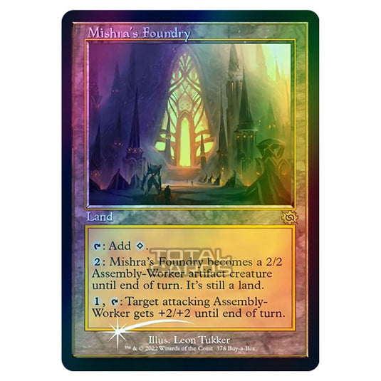 Magic The Gathering - The Brothers War - Mishra's Foundry (Buy-A-Box) - 378/287 (Foil)