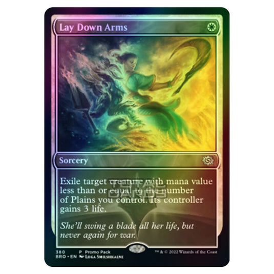 Magic The Gathering - The Brothers War - Lay Down Arms (Promo) - 380/287 (Foil)