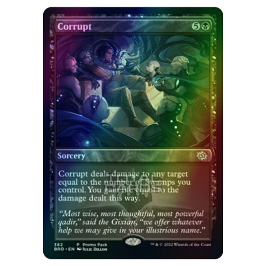 Magic The Gathering - The Brothers War - Corrupt (Promo) - 382/287 (Foil)