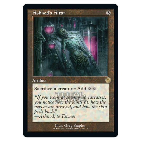 Magic The Gathering - The Brothers War - Retro Artifacts - Ashnod's Altar (Retro Frame Artifact) - 004