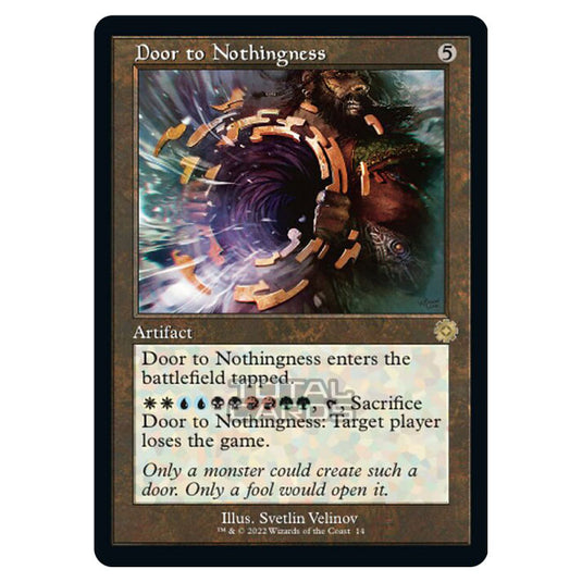 Magic The Gathering - The Brothers War - Retro Artifacts - Door to Nothingness (Retro Frame Artifact) - 014