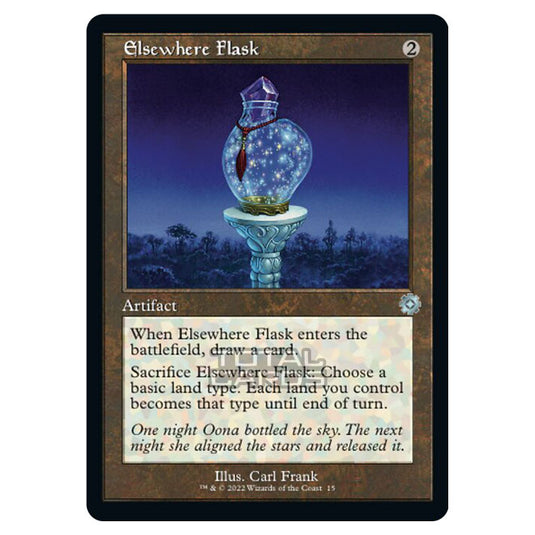 Magic The Gathering - The Brothers War - Retro Artifacts - Elsewhere Flask (Retro Frame Artifact) - 015