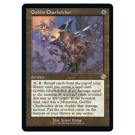 Magic The Gathering - The Brothers War - Retro Artifacts - Goblin Charbelcher (Retro Frame Artifact) - 018