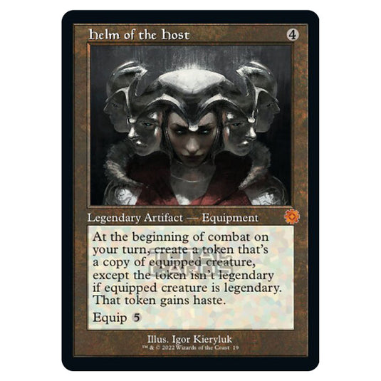 Magic The Gathering - The Brothers War - Retro Artifacts - Helm of the Host (Retro Frame Artifact) - 019