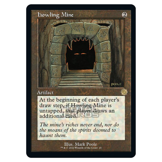 Magic The Gathering - The Brothers War - Retro Artifacts - Howling Mine (Retro Frame Artifact) - 020