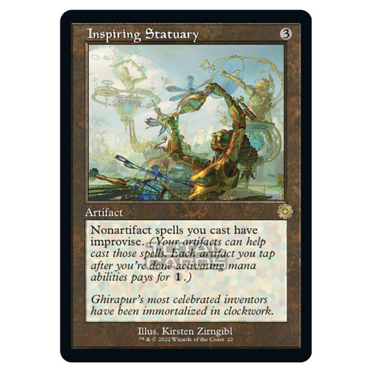 Magic The Gathering - The Brothers War - Retro Artifacts - Inspiring Statuary (Retro Frame Artifact) - 022