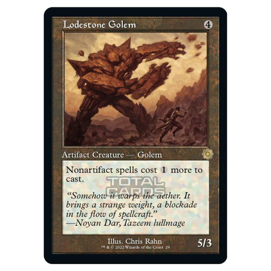 Magic The Gathering - The Brothers War - Retro Artifacts - Lodestone Golem (Retro Frame Artifact) - 029