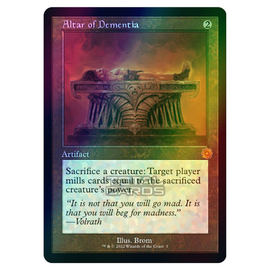 Magic The Gathering - The Brothers War - Retro Artifacts - Altar of Dementia (Retro Frame Artifact) - 003 (Foil)