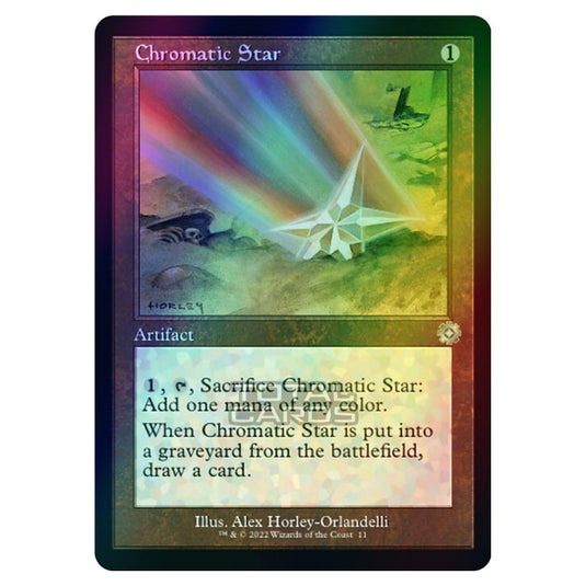 Magic The Gathering - The Brothers War - Retro Artifacts - Chromatic Star (Retro Frame Artifact) - 011 (Foil)