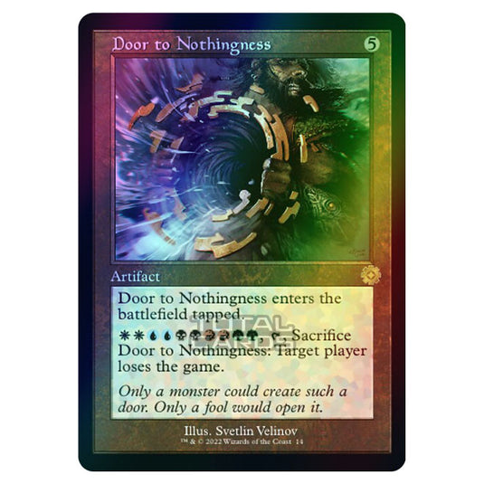 Magic The Gathering - The Brothers War - Retro Artifacts - Door to Nothingness (Retro Frame Artifact) - 014 (Foil)