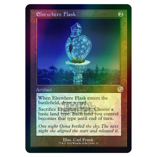 Magic The Gathering - The Brothers War - Retro Artifacts - Elsewhere Flask (Retro Frame Artifact) - 015 (Foil)