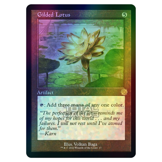Magic The Gathering - The Brothers War - Retro Artifacts - Gilded Lotus (Retro Frame Artifact) - 017 (Foil)