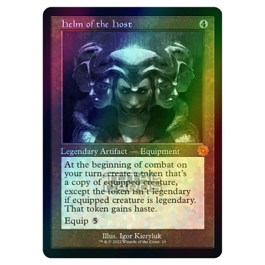 Magic The Gathering - The Brothers War - Retro Artifacts - Helm of the Host (Retro Frame Artifact) - 019 (Foil)