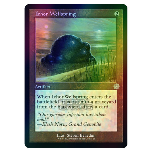 Magic The Gathering - The Brothers War - Retro Artifacts - Ichor Wellspring (Retro Frame Artifact) - 021 (Foil)