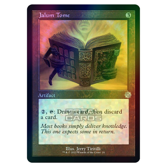 Magic The Gathering - The Brothers War - Retro Artifacts - Jalum Tome (Retro Frame Artifact) - 024 (Foil)