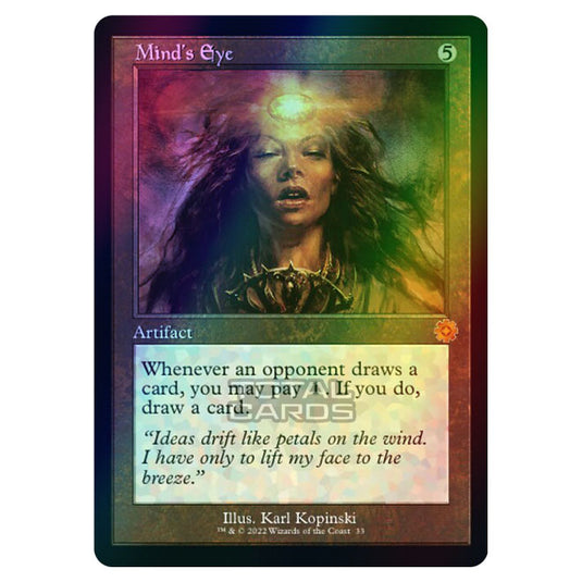Magic The Gathering - The Brothers War - Retro Artifacts - Mind's Eye (Retro Frame Artifact) - 033 (Foil)