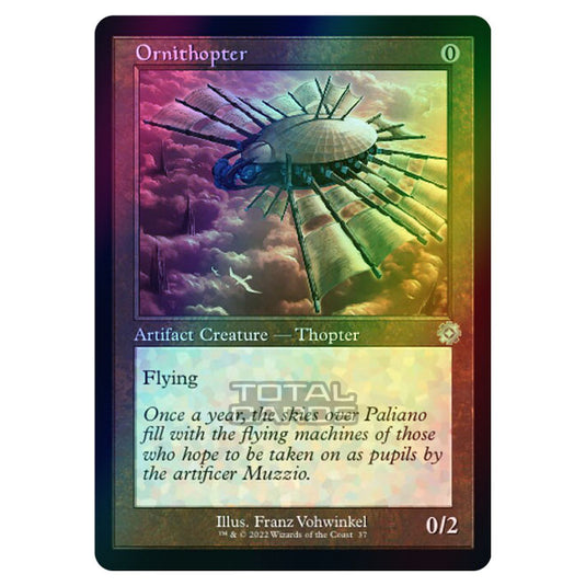 Magic The Gathering - The Brothers War - Retro Artifacts - Ornithopter (Retro Frame Artifact) - 037 (Foil)