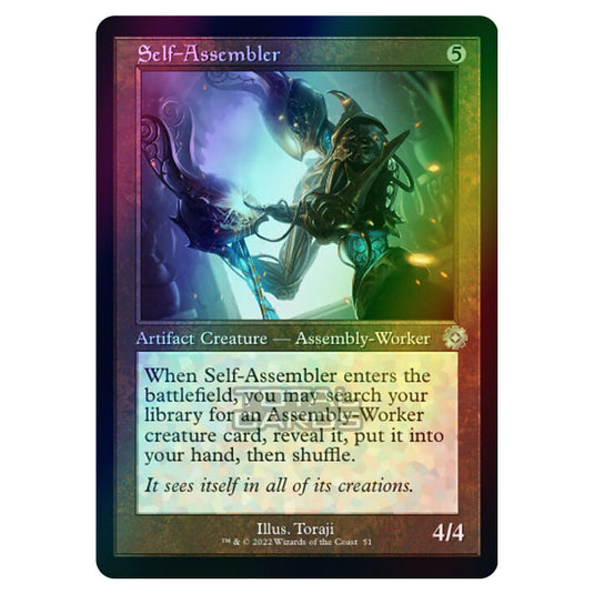 Magic The Gathering - The Brothers War - Retro Artifacts - Self-Assembler (Retro Frame Artifact) - 051 (Foil)