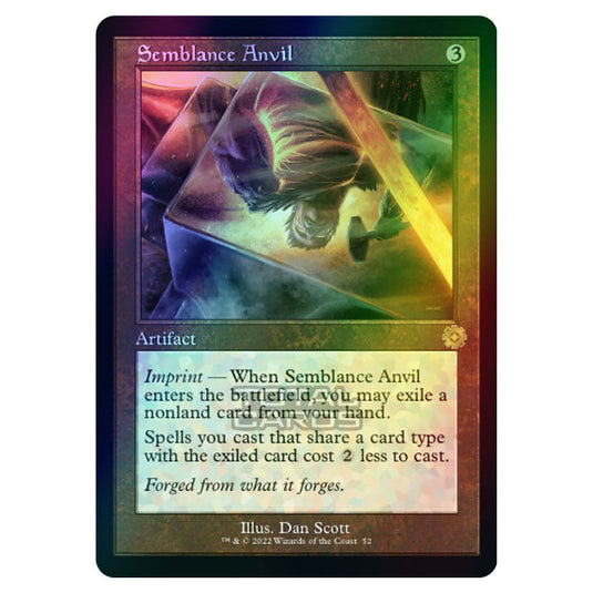 Magic The Gathering - The Brothers War - Retro Artifacts - Semblance Anvil (Retro Frame Artifact) - 052 (Foil)