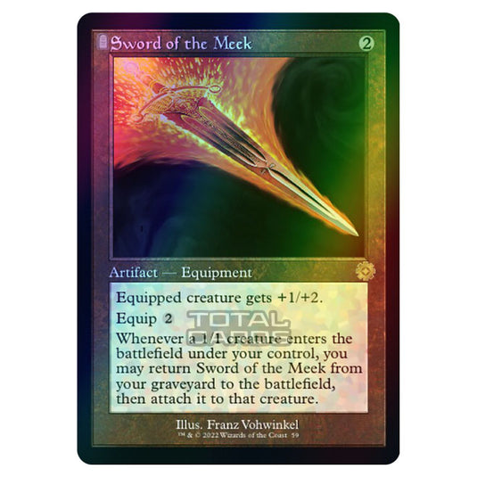 Magic The Gathering - The Brothers War - Retro Artifacts - Sword of the Meek (Retro Frame Artifact) - 059 (Foil)