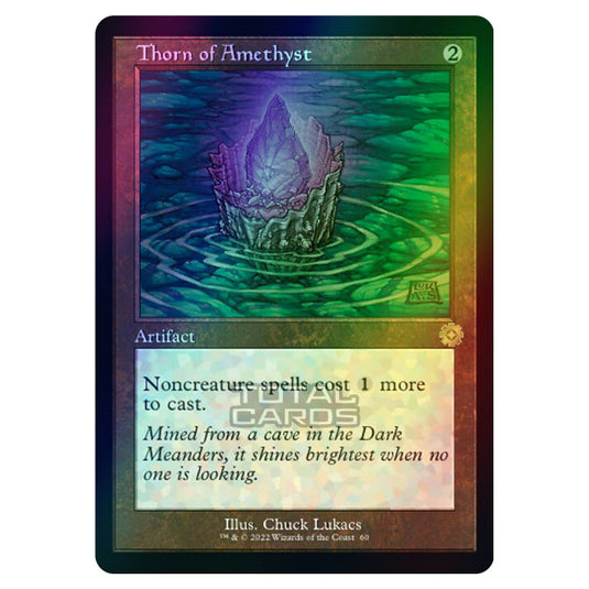 Magic The Gathering - The Brothers War - Retro Artifacts - Thorn of Amethyst (Retro Frame Artifact) - 060 (Foil)