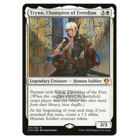 Magic The Gathering - Commander 2020 - Trynn, Champion of Freedom - 1/322