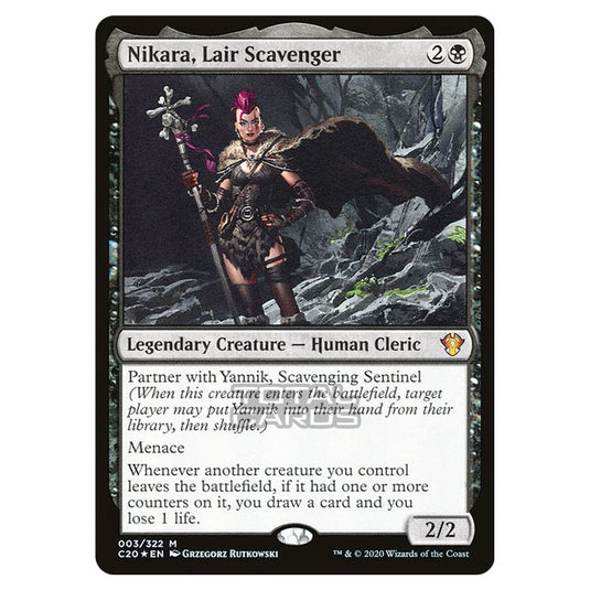 Magic The Gathering - Commander 2020 - Nikara, Lair Scavenger - 3/322