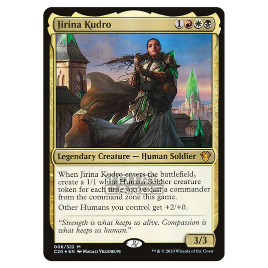 Magic The Gathering - Commander 2020 - Jirina Kudro - 8/322