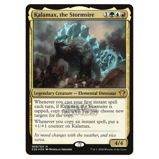 Magic The Gathering - Commander 2020 - Kalamax, the Stormsire - 9/322