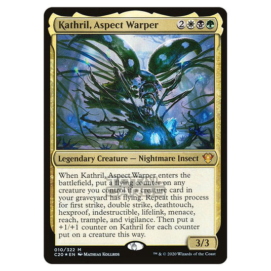 Magic The Gathering - Commander 2020 - Kathril, Aspect Warper - 10/322