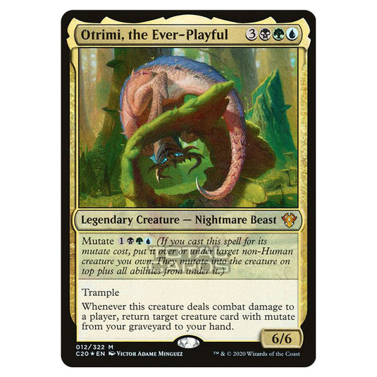 Magic The Gathering - Commander 2020 - Otrimi, the Ever-Playful - 12/322