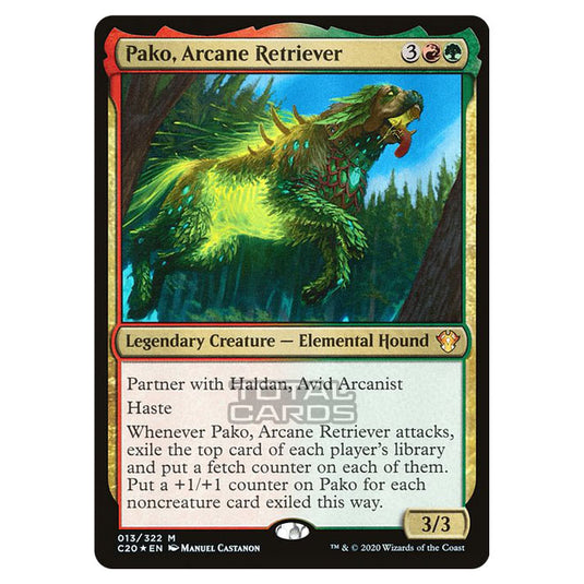 Magic The Gathering - Commander 2020 - Pako, Arcane Retriever - 13/322