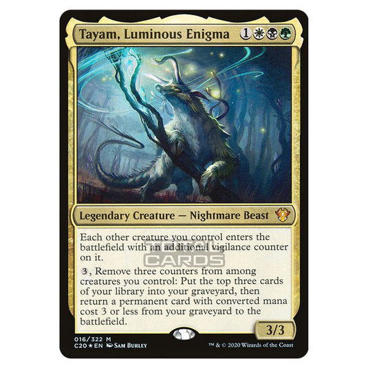 Magic The Gathering - Commander 2020 - Tayam, Luminous Enigma - 16/322