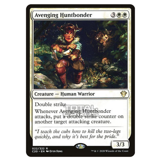 Magic The Gathering - Commander 2020 - Avenging Huntbonder - 22/322