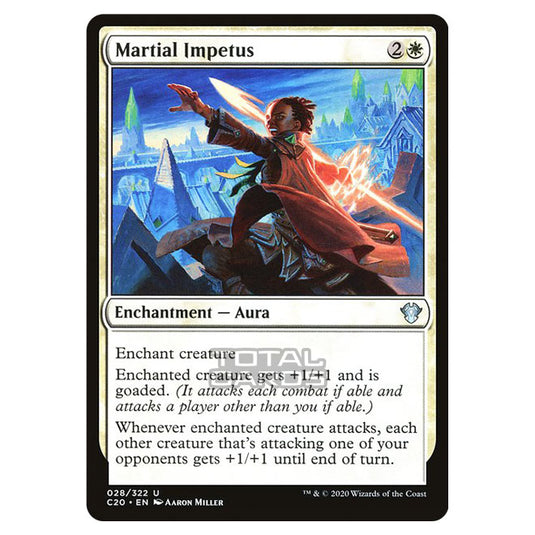 Magic The Gathering - Commander 2020 - Martial Impetus - 28/322