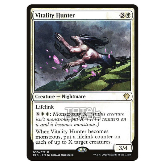 Magic The Gathering - Commander 2020 - Vitality Hunter - 30/322