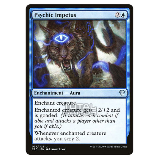 Magic The Gathering - Commander 2020 - Psychic Impetus - 37/322