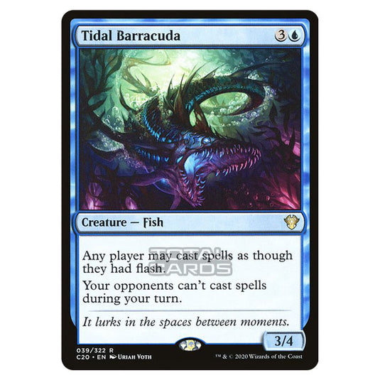 Magic The Gathering - Commander 2020 - Tidal Barracuda - 39/322