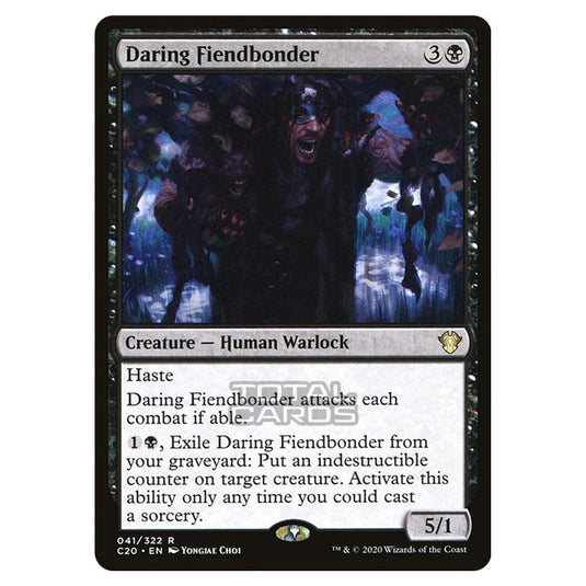 Magic The Gathering - Commander 2020 - Daring Fiendbonder - 41/322