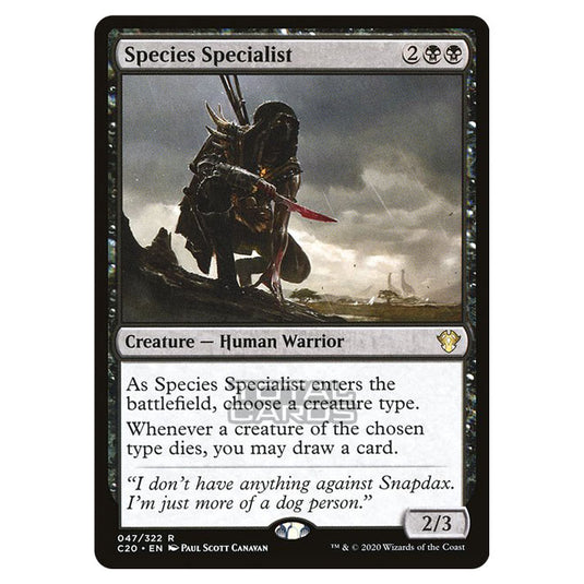 Magic The Gathering - Commander 2020 - Species Specialist - 47/322