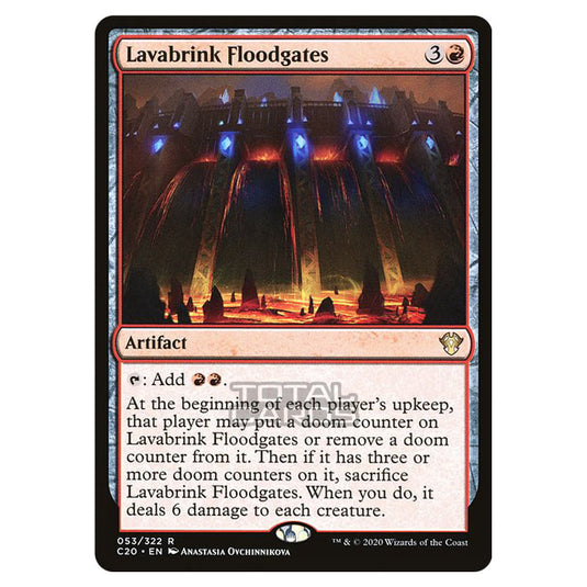 Magic The Gathering - Commander 2020 - Lavabrink Floodgates - 53/322