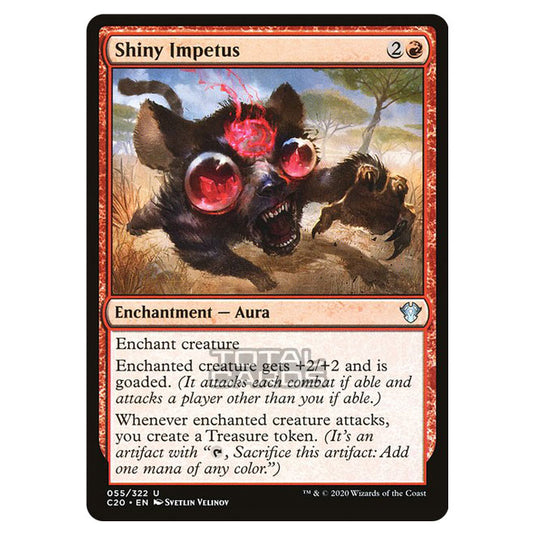 Magic The Gathering - Commander 2020 - Shiny Impetus - 55/322