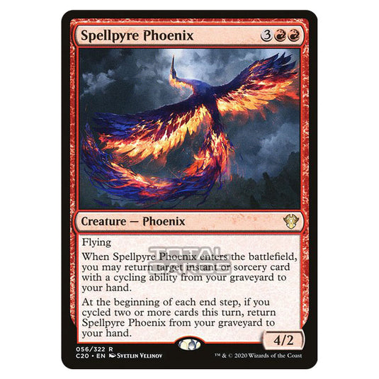 Magic The Gathering - Commander 2020 - Spellpyre Phoenix - 56/322