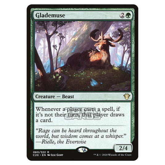 Magic The Gathering - Commander 2020 - Glademuse - 60/322