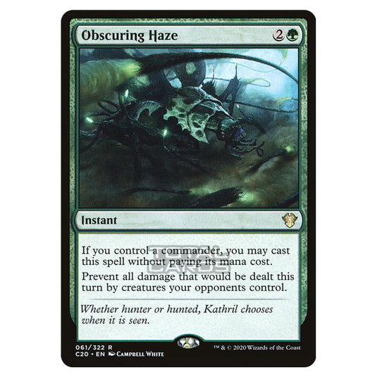 Magic The Gathering - Commander 2020 - Obscuring Haze - 61/322