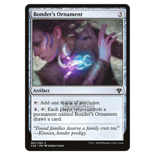 Magic The Gathering - Commander 2020 - Bonder's Ornament - 67/322