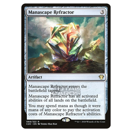 Magic The Gathering - Commander 2020 - Manascape Refractor - 68/322