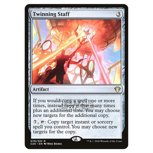 Magic The Gathering - Commander 2020 - Twinning Staff - 70/322